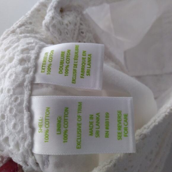 Lily Pulitzer Adie Eyelet White Shorts Size 00 - Picture 8 of 9